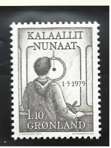 Greenland Stamp Scott #110, Mint Lightly Hinged
