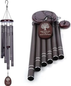Large Wind Chimes Outdoor Deep Tone 42" Memorial Wind Chimes Garden Home Decor - Picture 1 of 8
