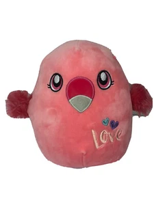 Malvaviscos rosa flamenco felpa 8" juguete animal de peluche de amor - Imagen 1 de 5