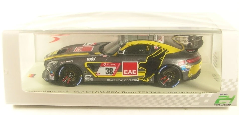 Mercedes AMG GT4 No.38 Nero Falcon Team Textar 24H Nürburgring 2020 ( M.M - Immagine 1 di 1