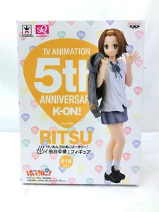 ※"From Japan" K-on! Ritsu Tainaka 5th Anniversary SQ Figure Banpresto "In Stock" - Picture 1 of 13