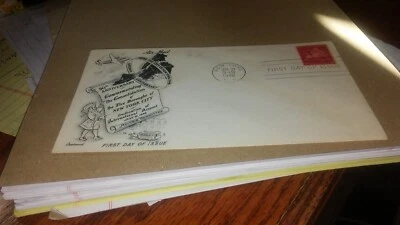 1st Day Cover -- 50th anniversary consolidation of NY City five boroughs --air m - Image 1 of 3