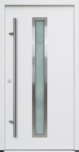 ! AKTION ! Aluminium Haustür "AURORA" 68 mm Weiß - Bild 1 von 7
