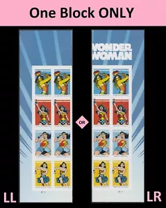 US 5149-5152 5152a Wonder Woman F plate block 8 MNH 2016 - Picture 1 of 1