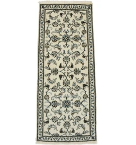 Oriental Runner Rug Floral Design 3X6 Classic Handmade Hallway Kitchen Carpet - Picture 1 of 12