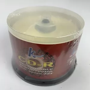 KHypermedia CD-R 50 Discs 80 Min 700MB Multi Speed 48x New - Picture 1 of 5