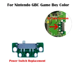 1/2PCS Power Switch V2.0 Replacement For GBC Game Boy Color Game Console - Picture 1 of 3
