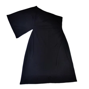 Neu mit Etikett Bisou Bisou One-Shoulder-Kleid 4 S schwarz Cocktail LBD Stretch $ 70 Etui  - Bild 1 von 18