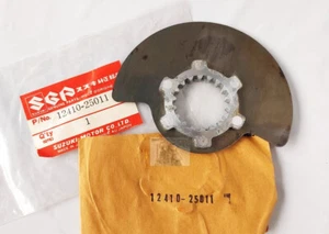 Suzuki TS90 TC90 TS100 '73-'77 TC100 '73-'77 GT100 Rotary Valve Plate Nos - Picture 1 of 6