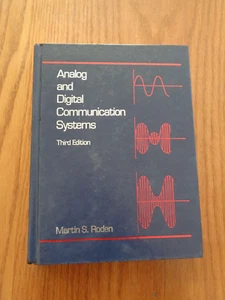 Analog & Digital Communication Systems by Martin S Roden 1991 HC - Picture 1 of 1