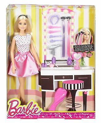 Barbie - Doll & Playset With Hair Styling Accessories, Multi Color - Style Your • 19.19£
