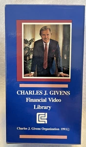 Charles J. Givens Financial Video Library 4 VHS Tapes Investment Strategies  - Picture 1 of 4