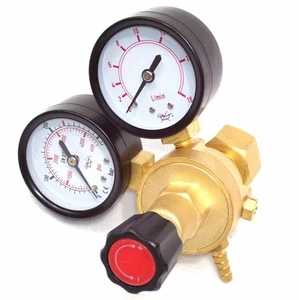 MINI Druckminderer Argon CO2 MIG MAG WIG Schutzgas Schweißgas Druckregler 01612 - Bild 1 von 3