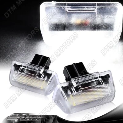 Lámpara de luces de matrícula LED 6000K blancas xenón para Ford Transit Connect MK6 MK7 Foto 1 de 4