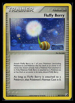 Pokemon Card - Fluffy Berry EX Unseen Forces 85/115 Reverse HOLO Stamped