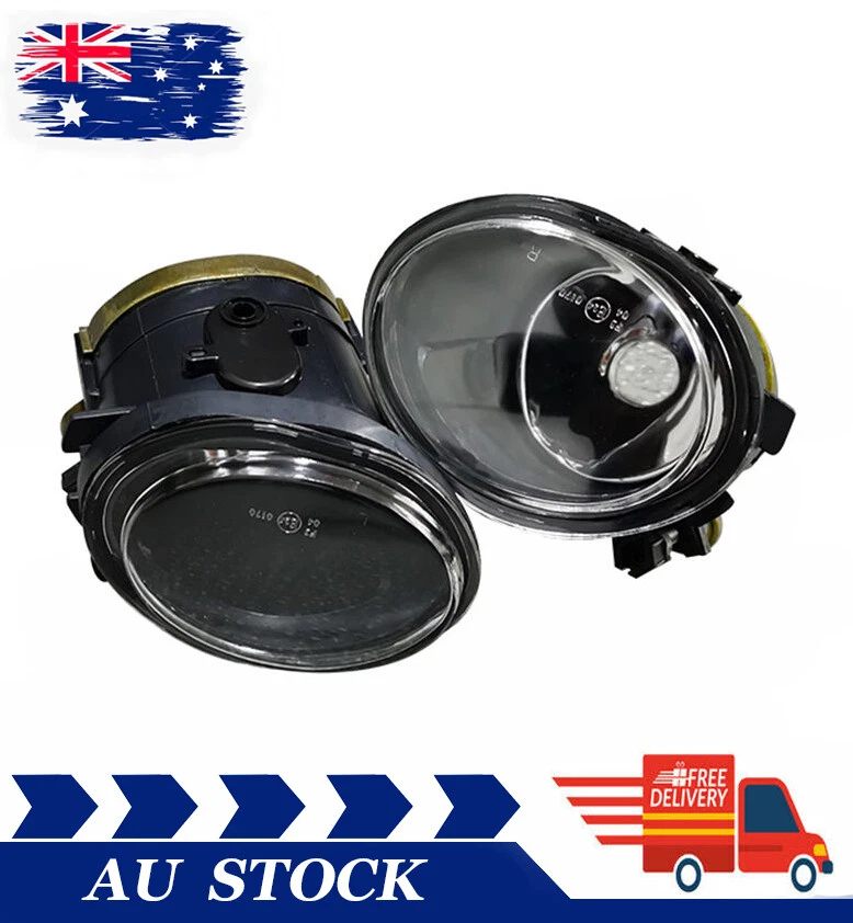 Pair Replacement Clear Fog Lights Lamps For BMW E46 3-Series M3 E39 M5 2001-2006 - Image 1 of 4