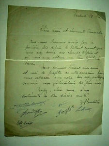 Lettre Radisse Violoncelle Cello Autographe Piano Autograph Rogé Locatelli - Picture 1 of 2