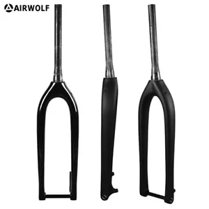 AIRWOLF 29er Boost MTB horquilla rígida de carbono cable interno cónico freno de disco 110*15 mm - Imagen 1 de 14