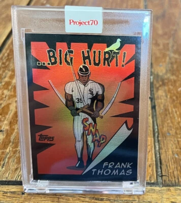 Topps Project 70 #780 Frank Thomas by Jeff Staple Rainbow Foil #45/70 - Image 1 of 2