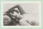 Fine copy silver gelatin photograph from 1910's French risque nude postcard #05