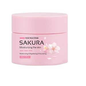 Sakura Essence Cream Moisturizing Dryness Roughness Face Cream Brightening 60g - Picture 1 of 9