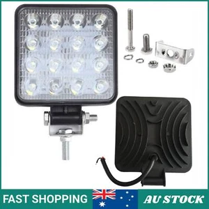 1 Pcs LED Floodlight Work Light Energy Saving Waterproof Shockproof Black NEW - Picture 1 of 9