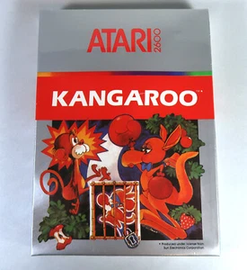 ATARI 2600 - KANGAROO Video Game - NEW SEALED - NIB - Shrink wrapped (lot#1) - Picture 1 of 8
