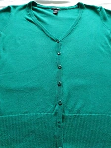 H&M -Jacke- Feinstrick- Langarm- Grün-Größe M- Sonderangebot- - Bild 1 von 5