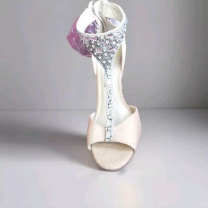 Kristin Cavallari Chinese Laundry NEW Stiletto Heels in Rhinestone & Suede - Picture 1 of 12