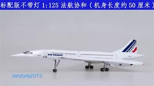 1:125 Air France Airways Airlines Passenger Airplane Aircraft Model NO LED Light - Picture 1 of 18