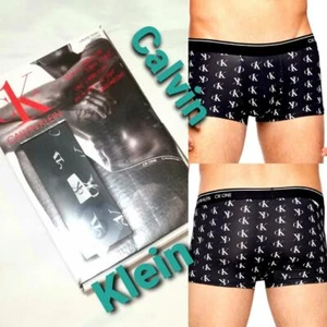 Calvin Klein ONE TRUNK MICRO LOW RISE HERREN SCHWARZ WEISS LOGO Größe XL NB2225 $ 26 - Bild 1 von 12