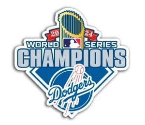 Calcomanías adhesivas de béisbol de campeones de la Serie Mundial de los Dodgers de Los Ángeles 2024 MLB LA - Imagen 1 de 8