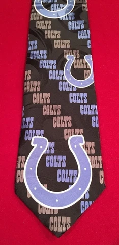 Indianapolis Colts Silk Tie Cover