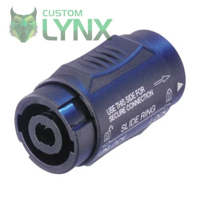 4 x (QUATTRO) Neutrik NL4MMX accoppiatore vocale joiner blocco altoparlante PA PRO NL4MM-X