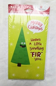 Set 6 porta carte regalo Carlton Christmas Money "Un po' di qualcosa FIR you" - Foto 1 di 8