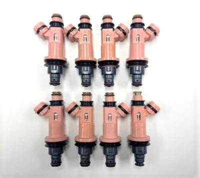 Reman Fuel Injector Set for 1998-2000 Lexus GS400 LS400 SC400 4.0L Vin H 1UZFE - Image 1 of 3