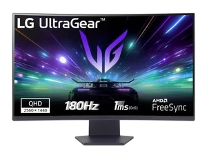 LG UltraGear 32GS60QC Monitor Gaming 32 Curvo QHD (2560x1440) 180Hz 1ms AMD - Foto 1 di 24