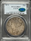 1873 Silver Dollars Trade Dollars PCGS PR-63 J-1276