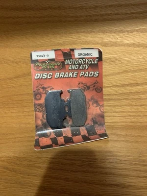 Pastillas de freno orgánicas NOS Performance Plus para: Kawasaki 1989-2006 KDX200 K5029-O Foto 1 de 3