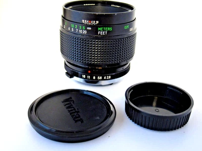 Vivitar 55mm f2.8 Auto Macro Lens for OLYMPUS MOUNT - Image 1 of 4