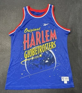 Vintage Harlem Globetrotters Basketball Jersey Reebok Sweet Lou Dunbar #41  XL - Picture 1 of 5