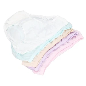 Cotton Panties Hygienic Breathable Women Disposable Underwear For Pregnant W LSO - Picture 1 of 24