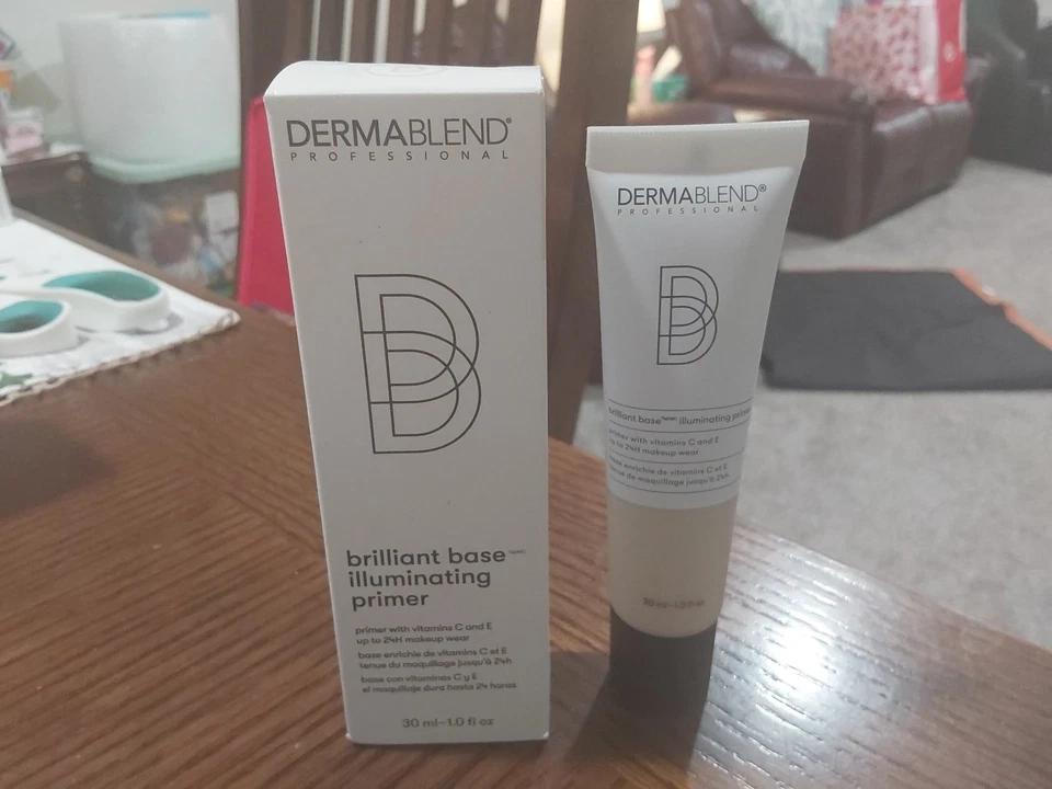 DERMABLEND BRILLIANT BASE ILLUMINATING PRIMER FL SZ 1 OZ NEW IN BOX FREE SHIP! - Image 1 of 1