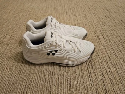 Zapatos de tenis para todas las canchas Yonex FusionRev 5 blancos, para hombre talla 6 Foto 1 de 4