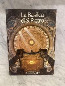 La Basilica di S. Pietro documenti d'arte St. Peter’s Basilica Rome Guide 1983 - Picture 1 of 11