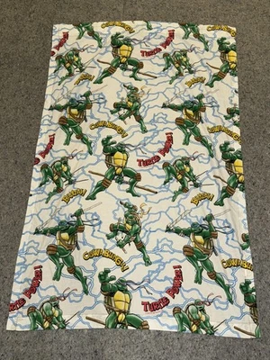 Panel cortina cortina vintage 2004 Teenage Mutant Ninja Turtles TMNT Franco Foto 1 de 4