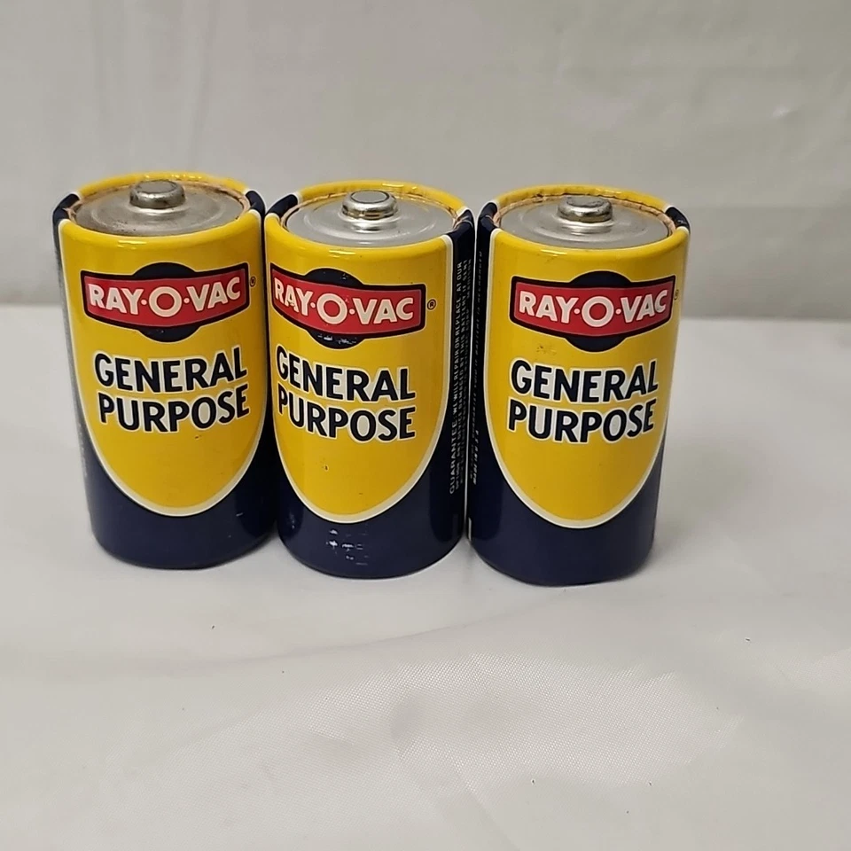 Baterías Ray-o-Vac “D” de uso general vintage de los años 80  Foto 1 de 4