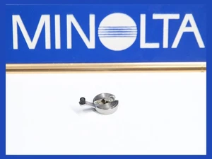 210557 MINOLTA X-7 REWIND KNOB CHROME REPAIR PART USED X7 - Picture 1 of 2