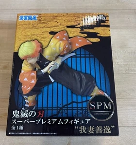SEGA Demon Slayer Zenitsu Agatsuma SPM Super Premium Figure Anime Kimetsu Yaiba - Picture 1 of 6