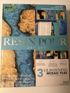 Resin Pour Art Set Brand New - Picture 1 of 2